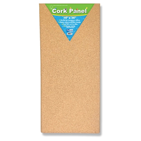 Flipside Cork Panel, 16in. x 36in. 37016